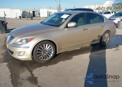 2012 Hyundai Genesis 3.8 из США, поврежденный, VIN KMHGC4DD7CU159780